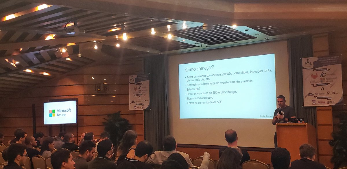 ricmmartins's tweet image. SRE, how to start? By: @mbellinasoUS #sre #devopsdays #devops #dodrj2018 #AzOps