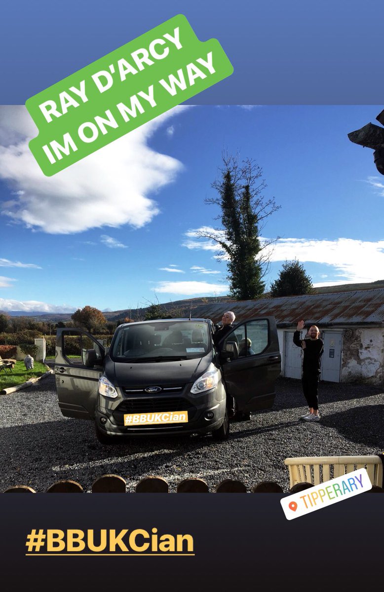 CarriganCian's tweet photo. #RoadTrip with #mommaBear &amp; #poppaBear up to #RTÉ studios #ImNotAble 💛💛💛 https://t.co/qcG5PpEMaQ