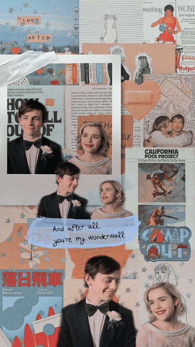 caoslocks's tweet image. #caos lockscreens;

harbrina: sabrina spellman + harvey kinkle.

fav if u like | rt if you take it 🖤