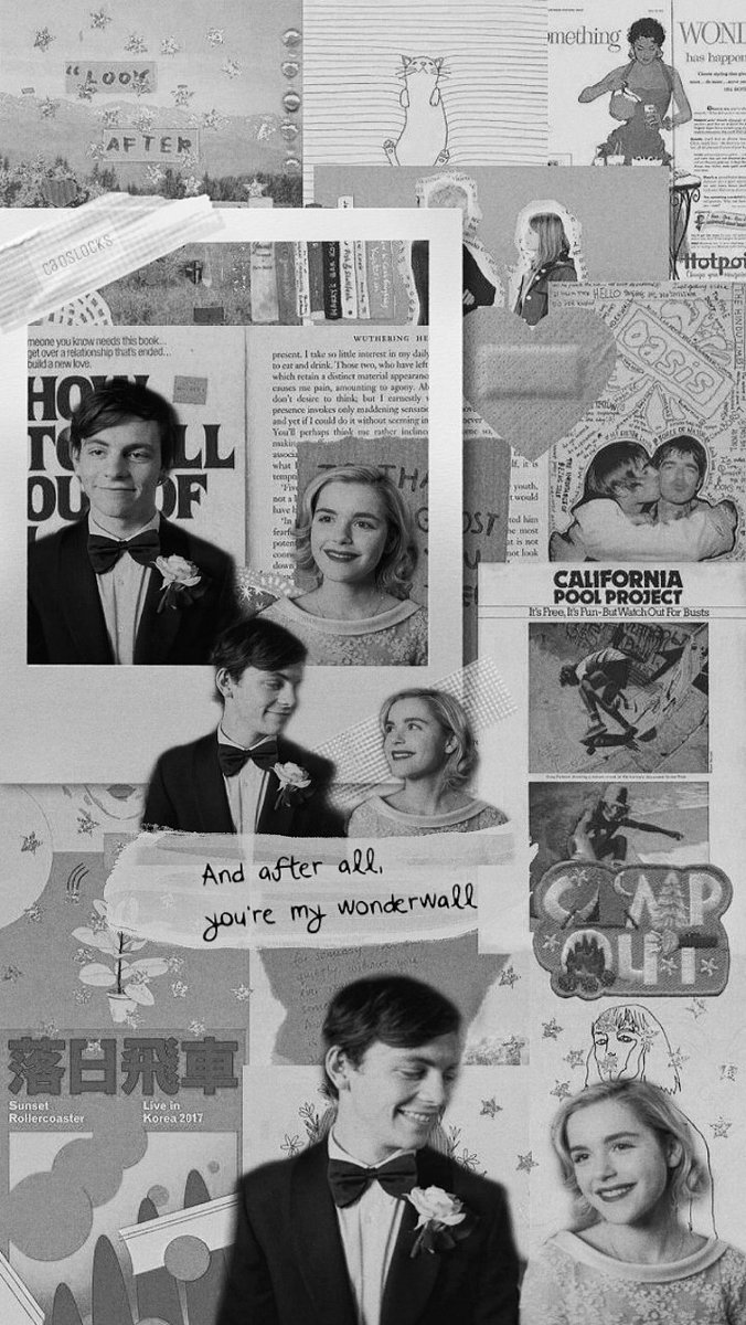 caoslocks's tweet image. #caos lockscreens;

harbrina: sabrina spellman + harvey kinkle.

fav if u like | rt if you take it 🖤