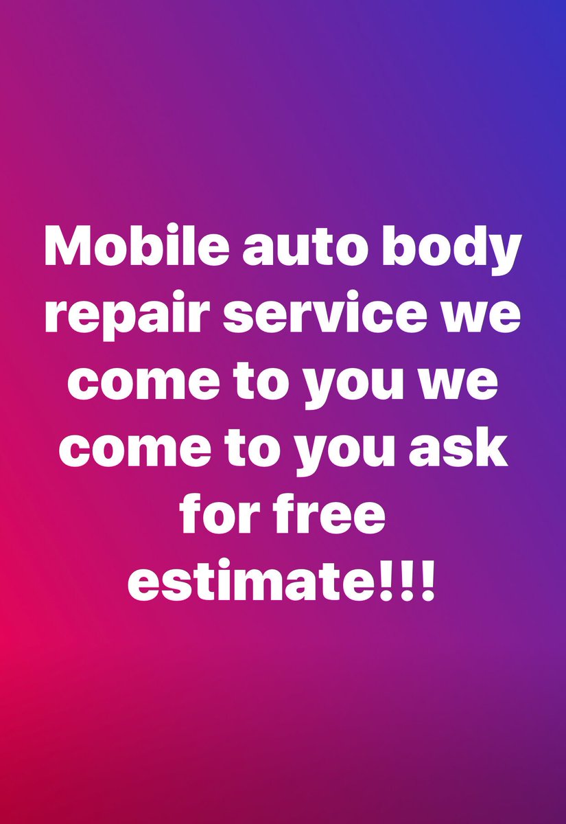 Mobile auto body repair (mobile_autobody) Twitter