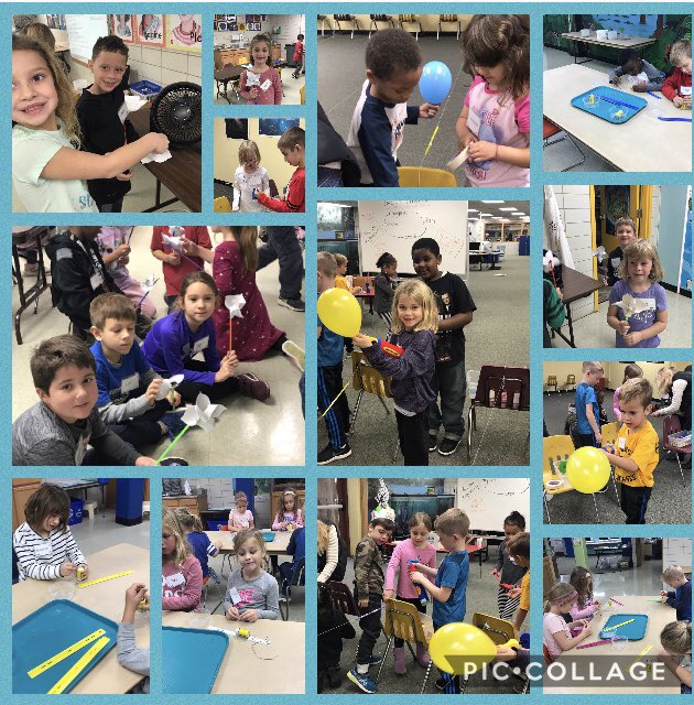 MrsBeumer's tweet image. Scientists in action! 😀💡🎈 @district102_SC #ForestRoadSchool