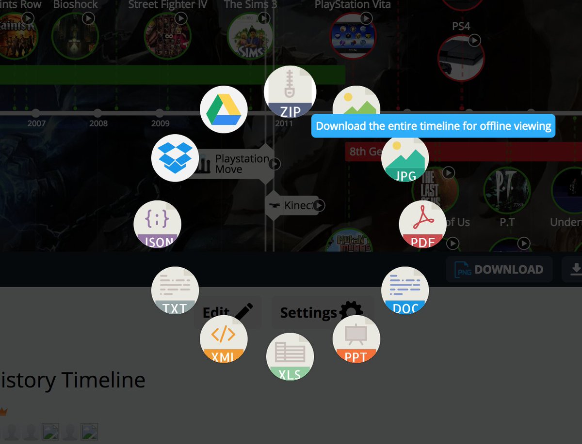 New feature: export for offline viewing
Try now at time.graphics
#new #feature #timeline #maker