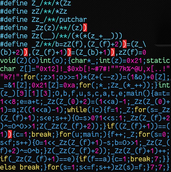 devopsunicorn's tweet image. Oh those good old #obfuscated C days