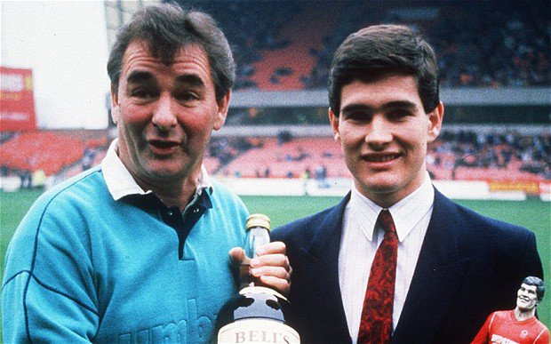 Brian Clough had an amazing coaching career, but performed quite well as a player. He won the European Cup twice as a manager with Nottingham Forest. His son, Nigel, also had quite the footballing career and played several times for England. Currently the manager of Burton Albion