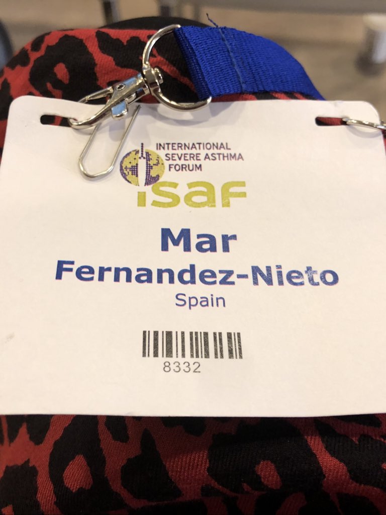 MarFdezNieto's tweet photo. Congrats to all the winners in #ISAFO2018 @EAACI_HQ specially to the spanish #severeasthma groups https://t.co/2SEVWdlslP
