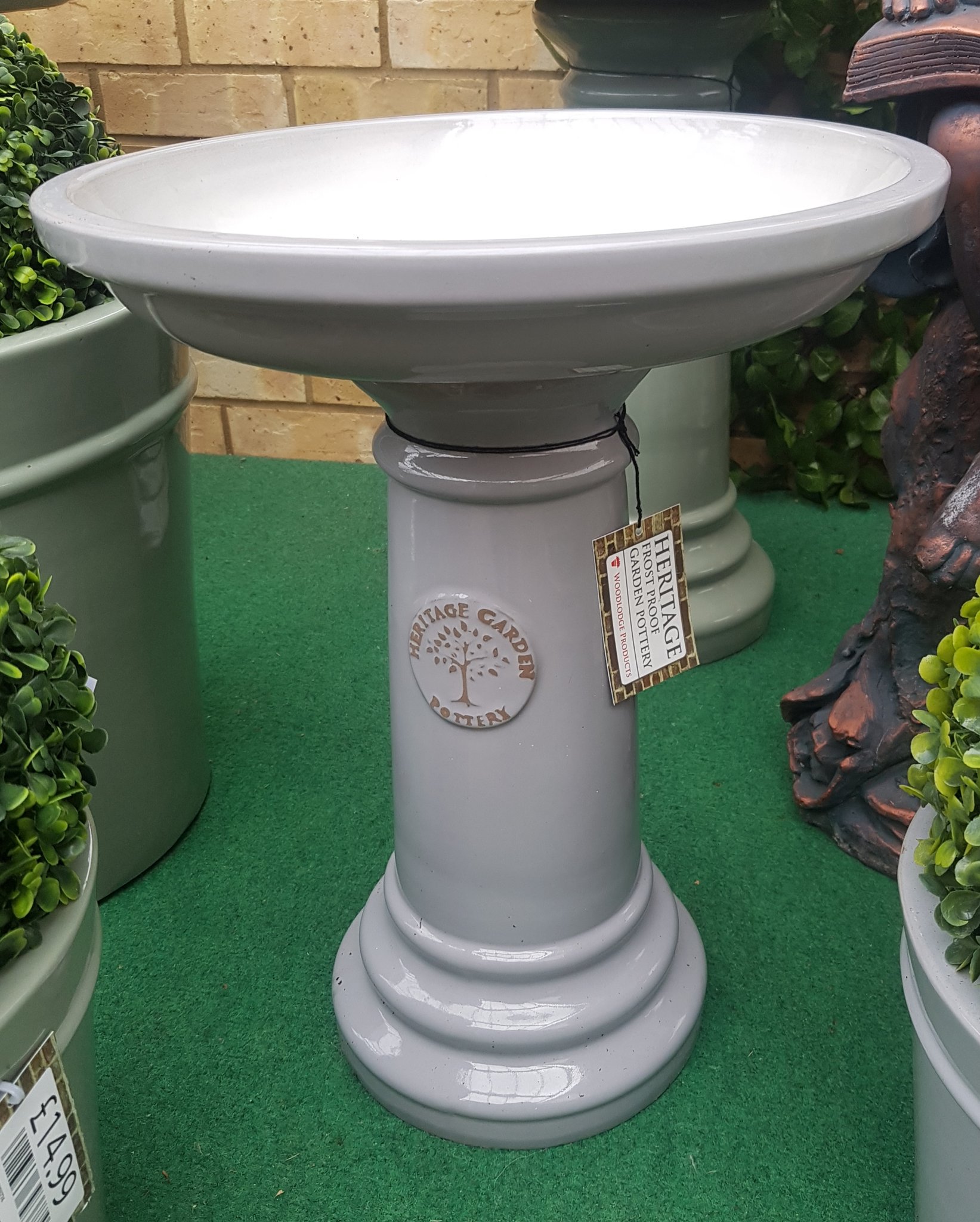 Milton Ernest Garden On Twitter We Have A Fresh Delivery Of Heritage Pots And Birdbaths From Woodlodge Uk This Week Looking Shiny And New And Arranged My Chris In Our Entrance Boulevard Https T Co Dke1ywyequ