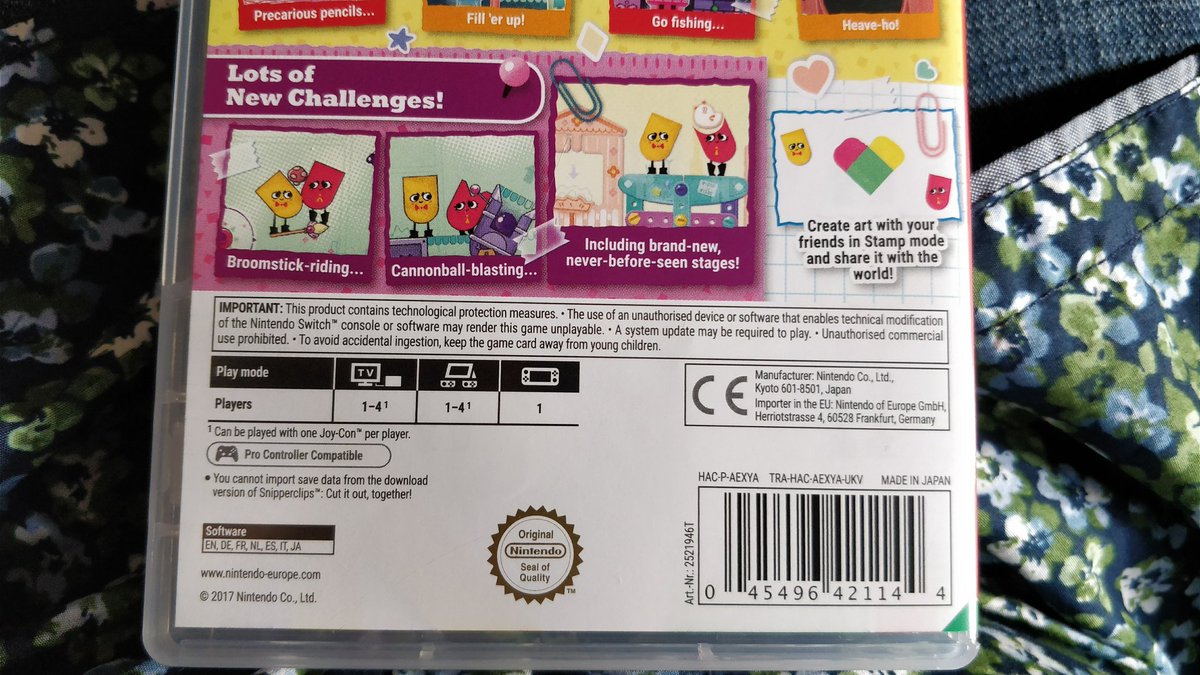 snipperclips cartridge