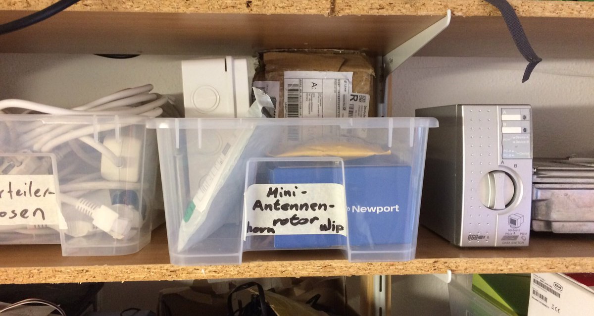 andreashornig's tweet photo. All the workshop parts for the #funkwoche arrived! Now Uwe and me can build our antenna rotator and hunt #satellites in the sky. #sarcnet #hamradio #saturdaymakesession https://t.co/Cd0INXTSBB