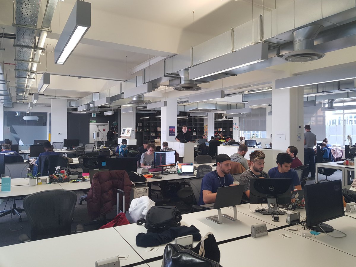 hackpartners's tweet image. We've arrived @ORMdigital's office! Big thank you to the #OhArEm team for letting us hack in your offices! #HackTrain5 #uktrain