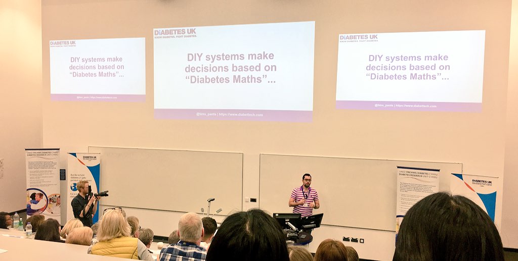 Cellnovo's tweet image. Every month I save a day’s worth of time from the diabetes decisions I don’t have to make. @Tims_Pants talks about DIY Looping #Type1andTech #T1andTech @DiabetesUKCymru