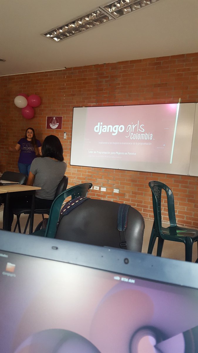 Daniperez26's tweet image. #djangogirls #pereira #pythoncolombia