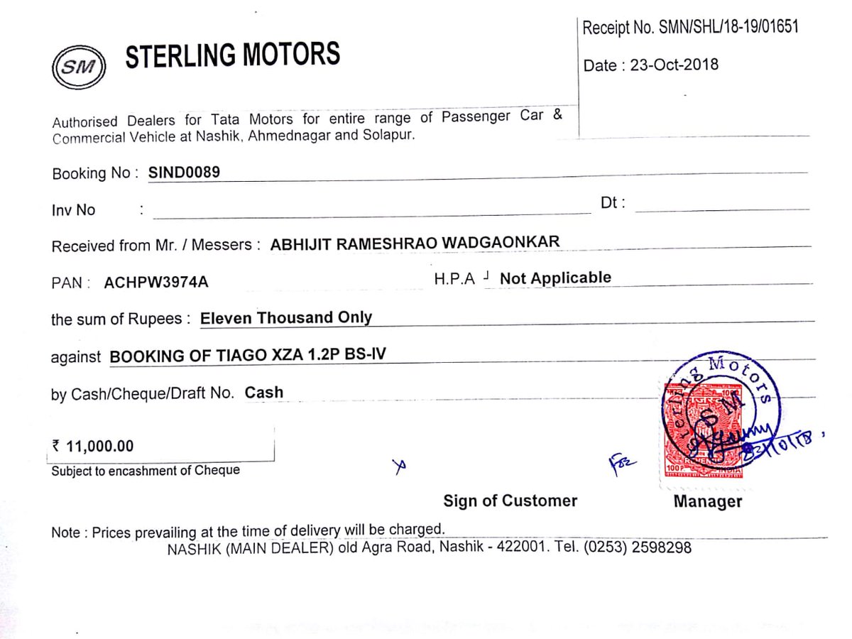 Tata Motors on Twitter "Hi Abhijit, thank you for sharing your