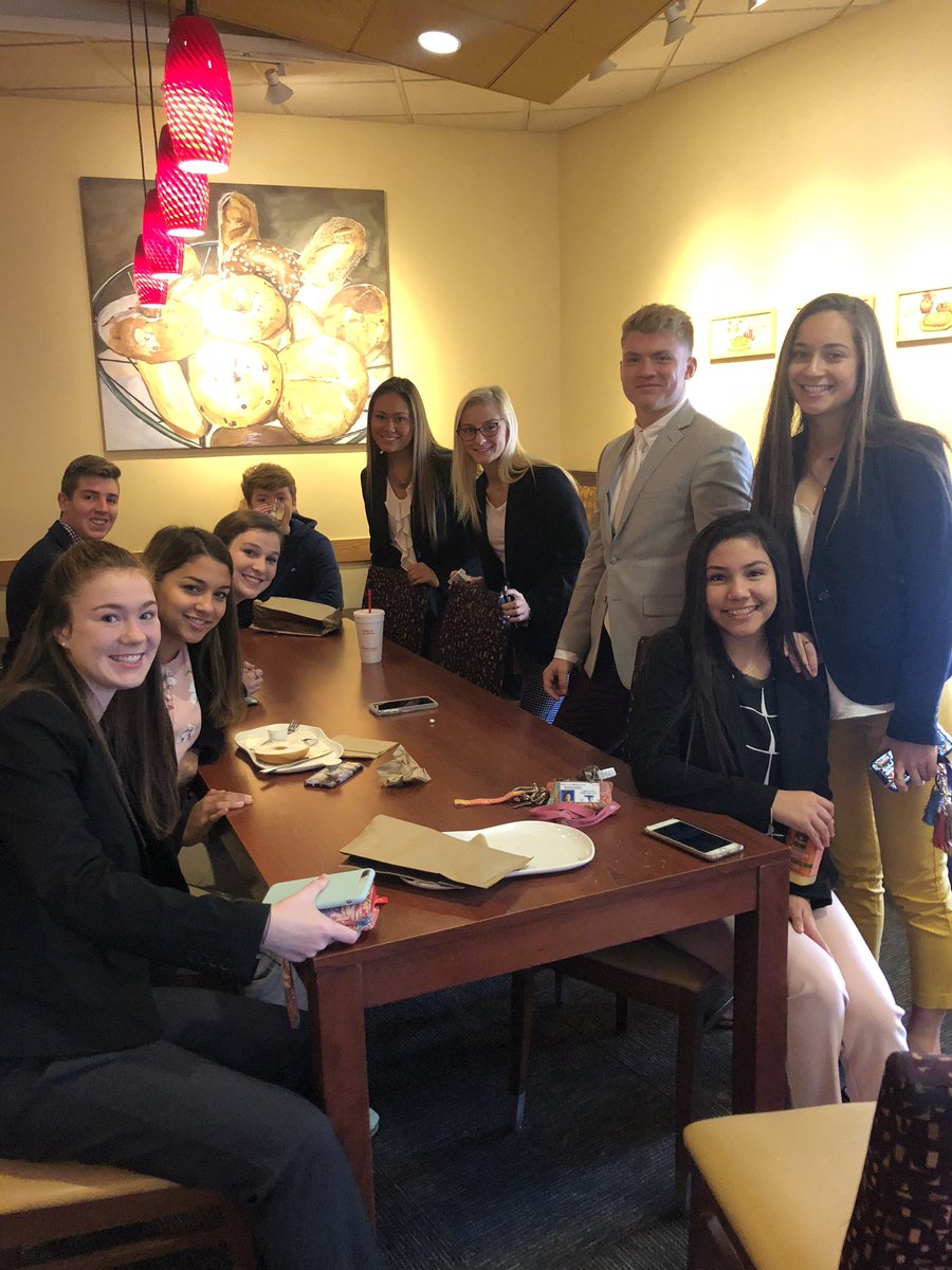 early breakfast before competition! good luck to everyone competing today 🏅 #DLC