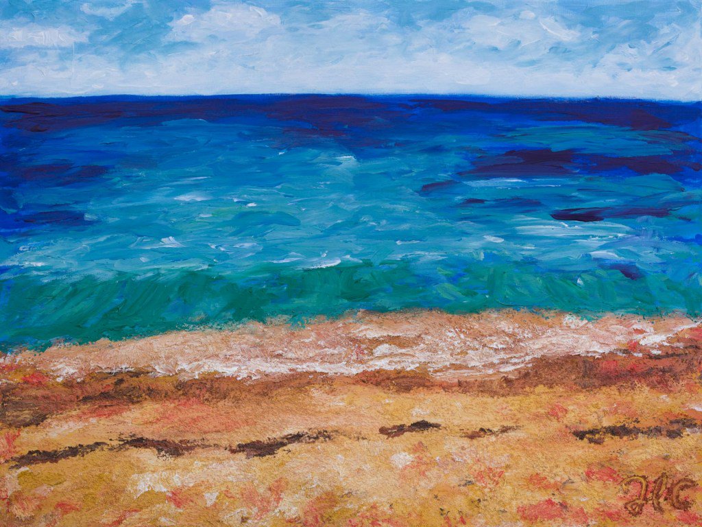 JlColtonarts's tweet photo. "Seaside" #Figurative #Seascape #Painting https://t.co/eeogvgKpDf https://t.co/G9TOOONO9S
