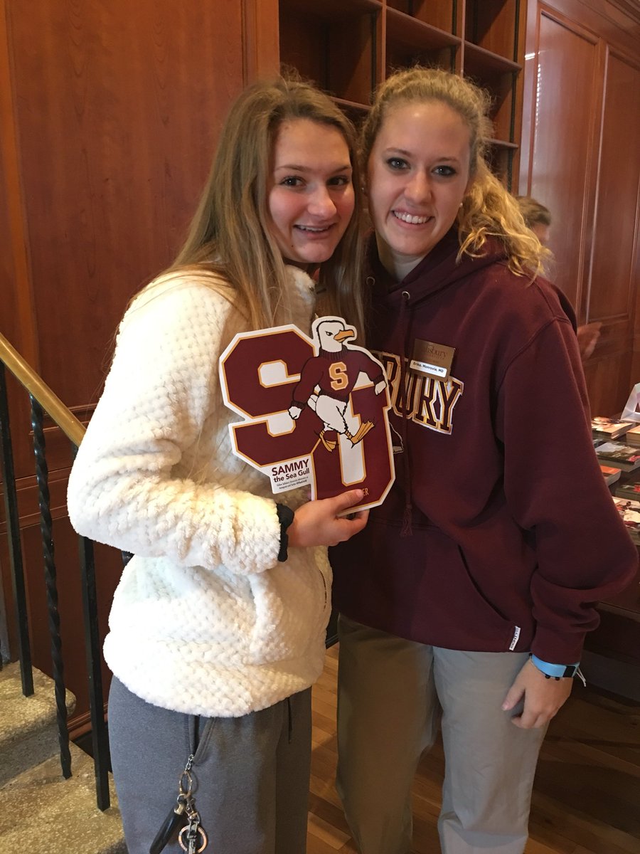 lbenden's tweet image. Bumped into an old friend @FlockToSU #