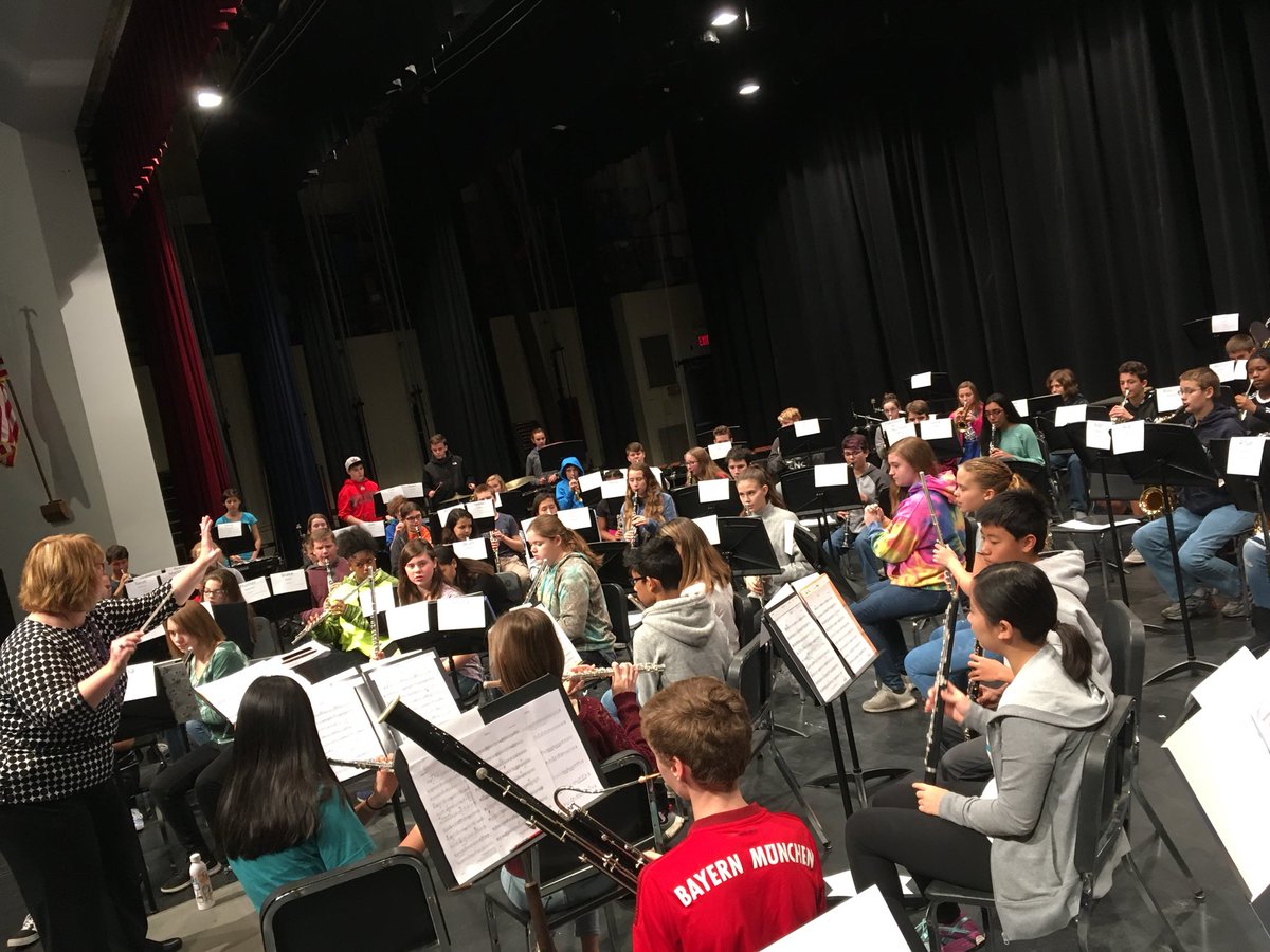 Kilbourne Middle School Band students are doing a fantastic job in the OMEA District 15 Middle School Honor Band today! Congrats to all! #bandrocks #honorband #itsworthit