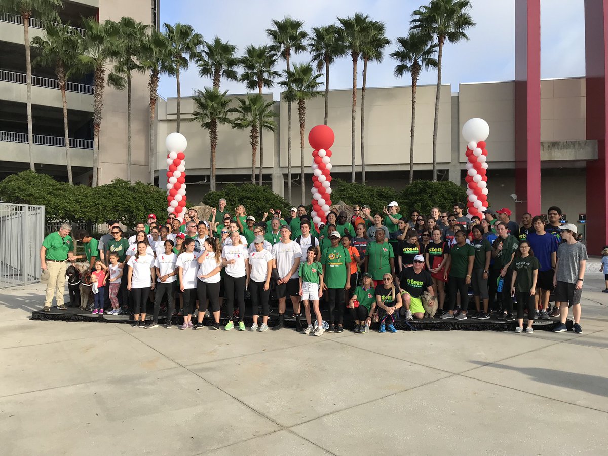 USFHealth's tweet image. Good luck to all the @American_Heart walkers today with @Lockwood_MD and many others from the #USFSystem!