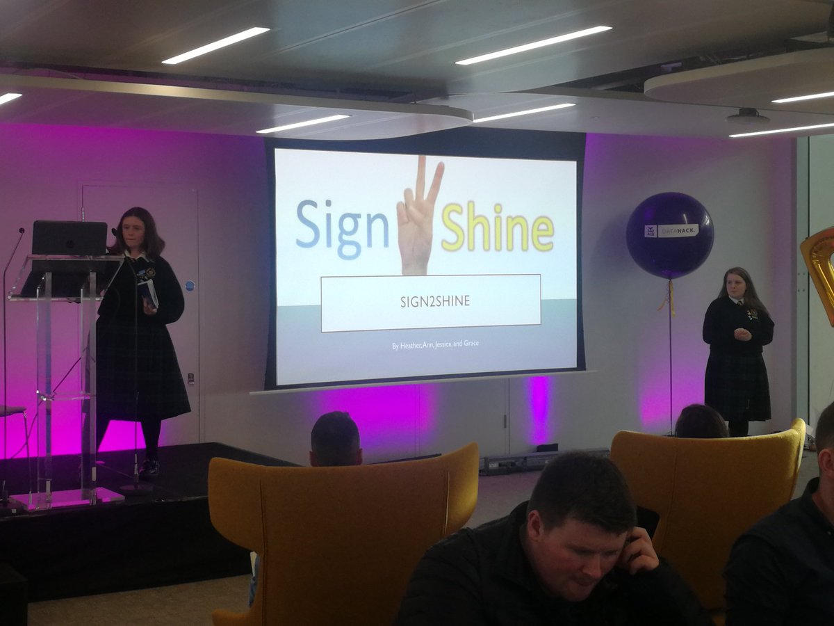 SJones010's tweet photo. Well done to all the @Colaistebride  students at today's #AIBDatahack https://t.co/1Hd55TJ0n5