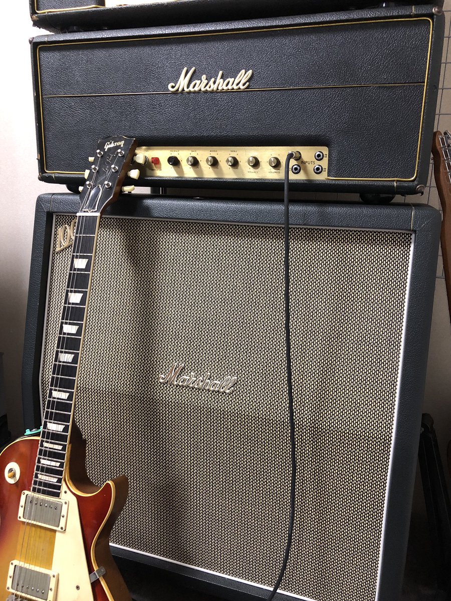 body_electric's tweet photo. Marshall Super Lead 100W 1971 https://t.co/L2XbGYIpv9
