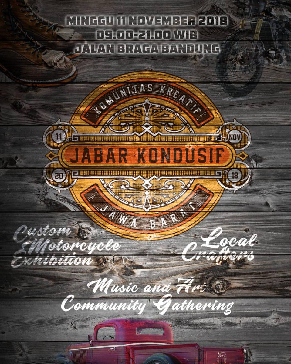 "Nu jauh urang deukeutkeun, geus deukeut urang layeutkeun, geus layeut urang paheutkeun, geus paheut urang pageuhkeun, pikeun Jabar Kondusif"

Rapatkan barisan ke Braga besok! #JABARKONDUSIF