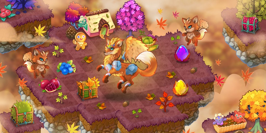 MergeDragons's tweet image. Make your weekend way better this week! 💛 Take in all the colors of autumn in Dragonia! 🍁🍂 
#MergeDragons #FallEvent