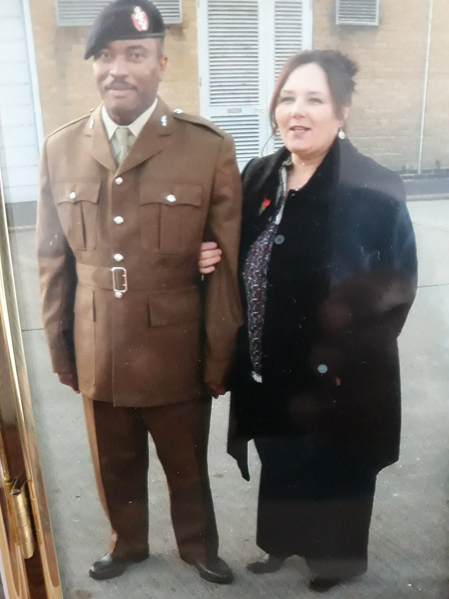 Remembrance Sunday In 2010, My Wife & I, It's A Shame The Home Office Refused My ApplicationTo Remain In Uk, So I Can't Join My Colleagues, & It's A Shame The Army Said They Can't Help Me,Good To Serve, But Not Good For Residency