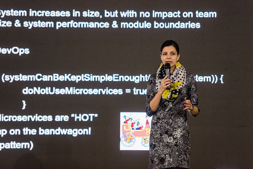 Diana Gergeanu, Application Architect and People Manager at IBM South Eastern Europe continues the track on Java with a talk about monoliths versus microservices; myths, and truths about monoliths; how to handle common libraries. #TechJam #TechFestCluj #ClujulRespiraIT