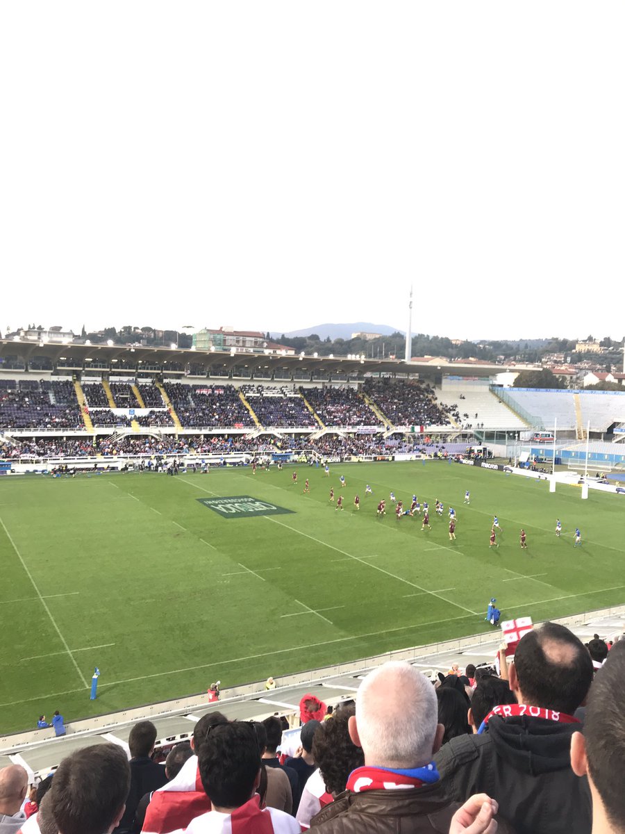 Supporting Georgia in Florence #რაგბიჩვენითამაშია #Rugbyisourgame