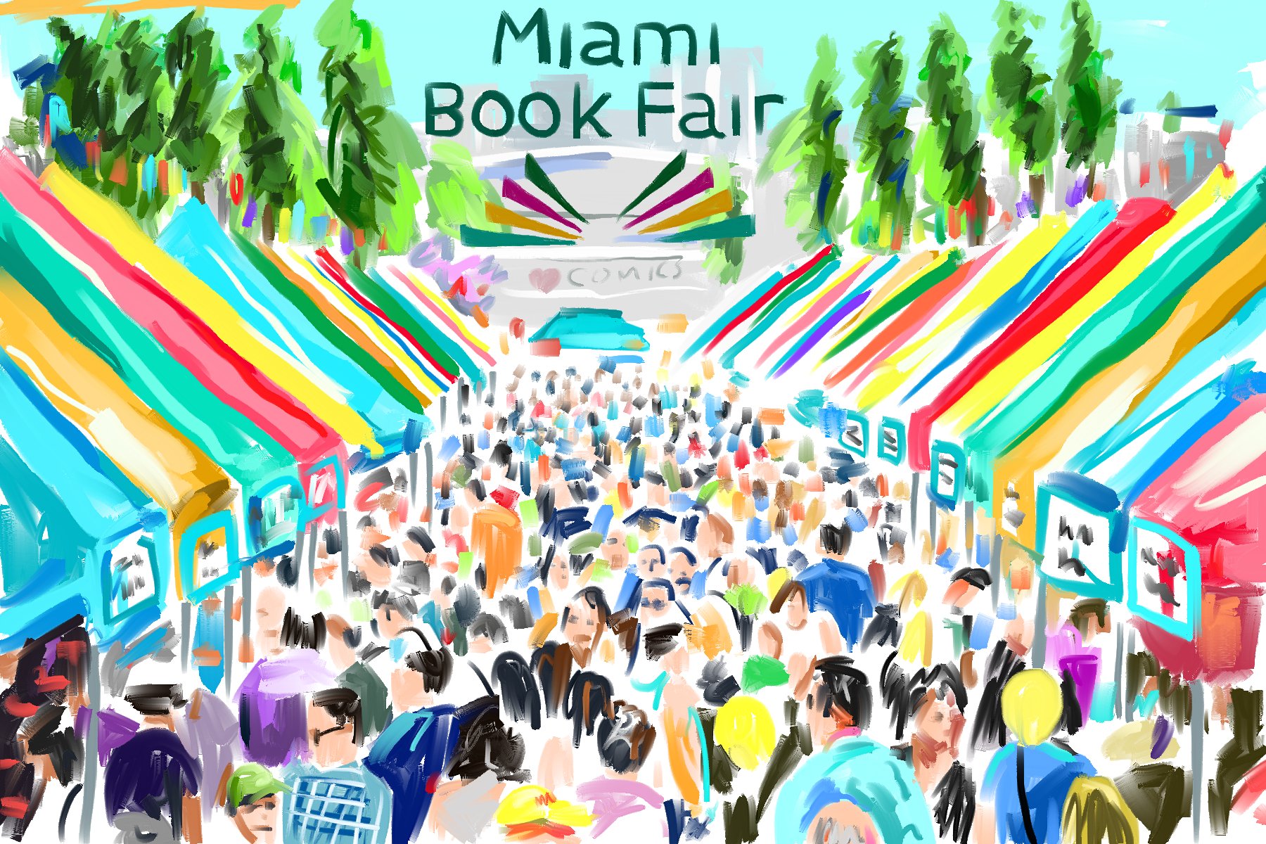 Book Fair On Street Booth Stalls Stock Vector (Royalty Free) 1653396322 |  Shutterstock