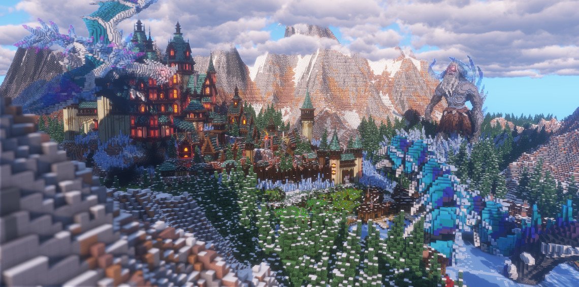 New on Minecraft.net - Attack of Titans! A trio of terrific Titans battle in a terrific build (and tip top time-lapse) from the talented @ElysiumFire! redsto.ne/titans