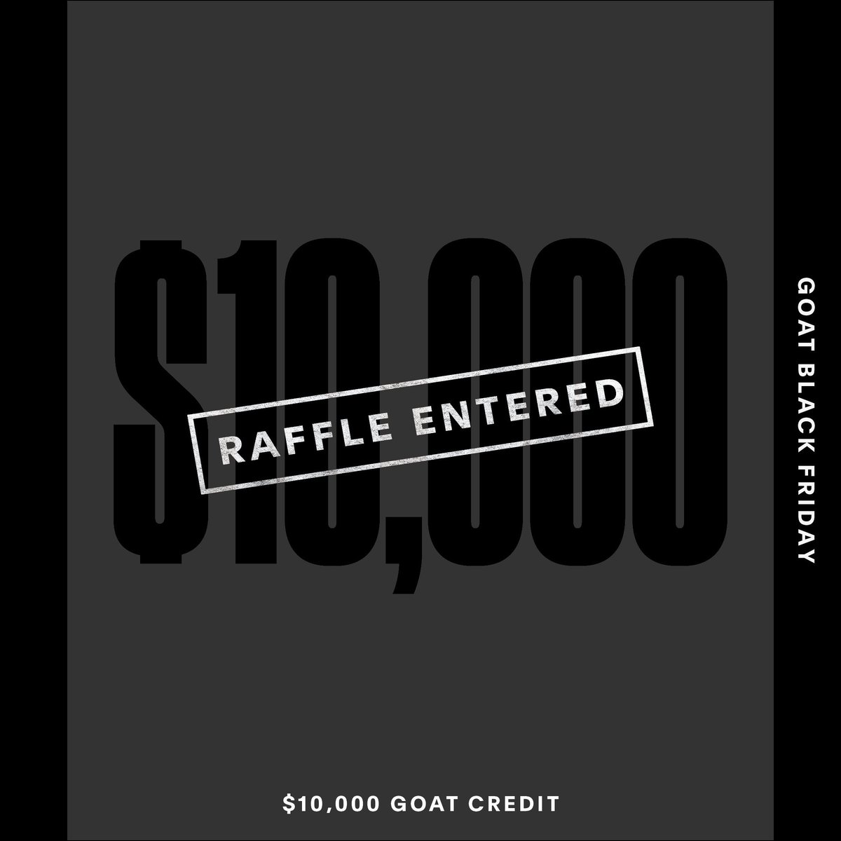 MichaelNyy's tweet photo. Enter the #GOATBlackFriday Raffle for your chance to win the most coveted sneakers and other prizes. @goatapp https://t.co/9GKt8XhSNc https://t.co/dpbtAvkFeK