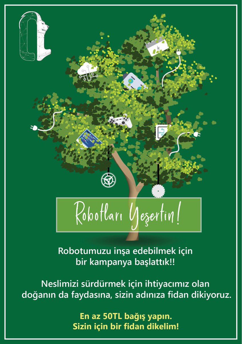 QubitRobotics's tweet photo. Sevdiklerinize bir fidan armağan edin, Dünya’ya bir iyilik yapın, sevginizi paylaşın, Qubit’e destek olun! https://t.co/3Z31Aq5k5h