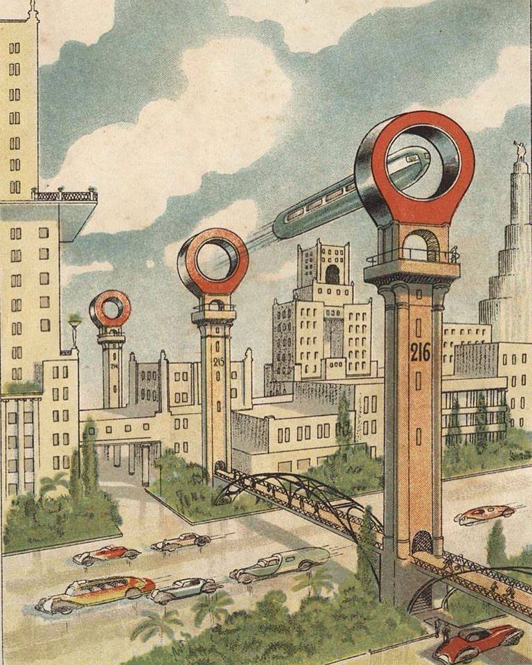 Soviet vision of the future in the 1930's.
Hi <a href="/elonmusk/">Elon Musk</a> !