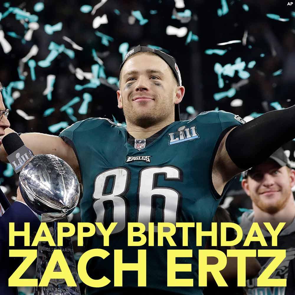 Happy Birthday to TE Zach Ertz!! 