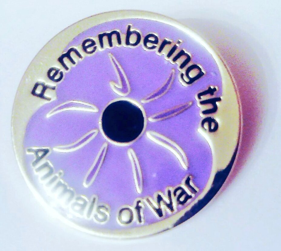 StewartKSF1's tweet image. #FestivalOfRemembrance Remember to Remember All. #PurplePoppy #AnimalsOfWar #ThankYou100