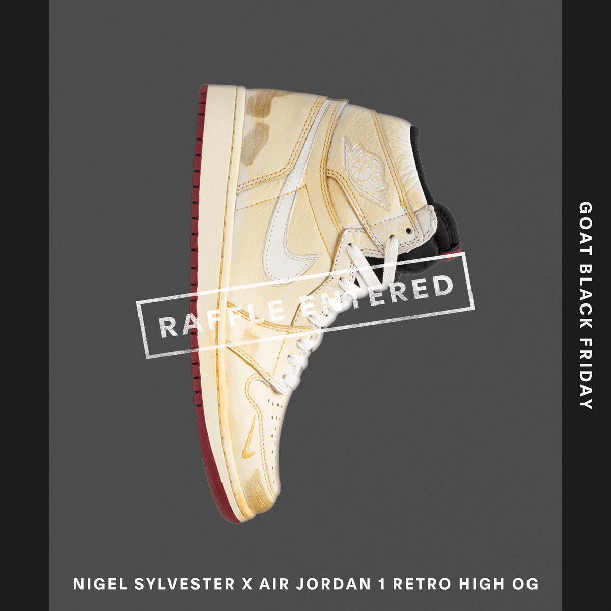 Enter the #GOATBlackFriday Raffle for your chance to win the most coveted sneakers and other prizes. <a href="/goatapp/">GOAT</a> goat.app.link/rDVJIS6YJR