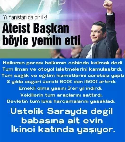 Aynı uygulamayı tayipten bekliyoruz
Böyle bi başkanımız olurmu acaba