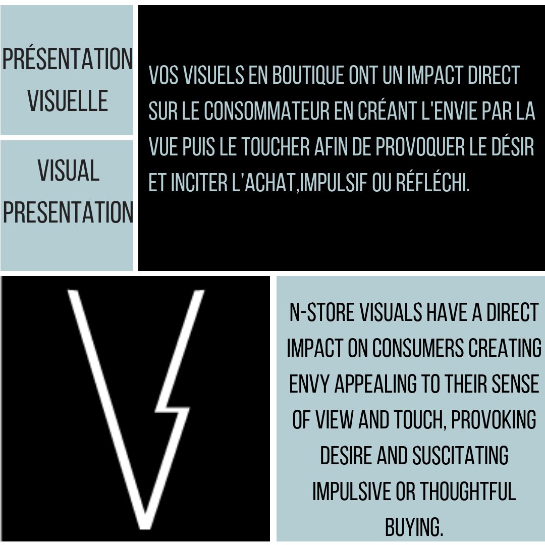 vpoweragency's tweet image. n-store Visuals have a direct impact on consumers creating envy appealing to their sense of view and touch, provoking desire and suscitating impulsive or thoughtful buying.

#visualpresentation #vpoweragency