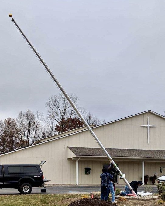 @ North Point Community Church, #FortWayne,IN new #Flagpole #Aluminum 30’ https://t.co/9cORZlW2Wf https://t.co/lmKCHnIwWi