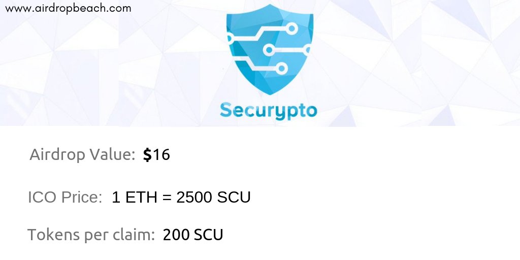 airdrop_beach's tweet photo. Visit the link below to claim this airdrop!
https://t.co/b8Lhe7hKoH

#Airdrop #Airdrops #Crypto #cryptocurrency #ICO #ETHEREUM #bitcoin #Blockchain #BountyCampaign #bountyprogram #BountyHunter #giveaway #CryptoNews #BTC #altcoin #airdrop_beach #securypto https://t.co/B2J74VwAxH