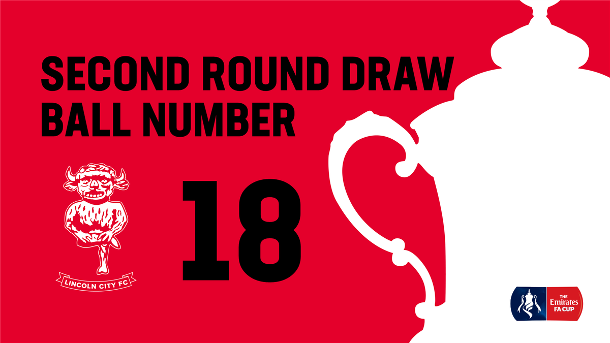 LincolnCity_FC's tweet image. #CheerMeUpIn5WordsOrLess

Second Round draw 😉