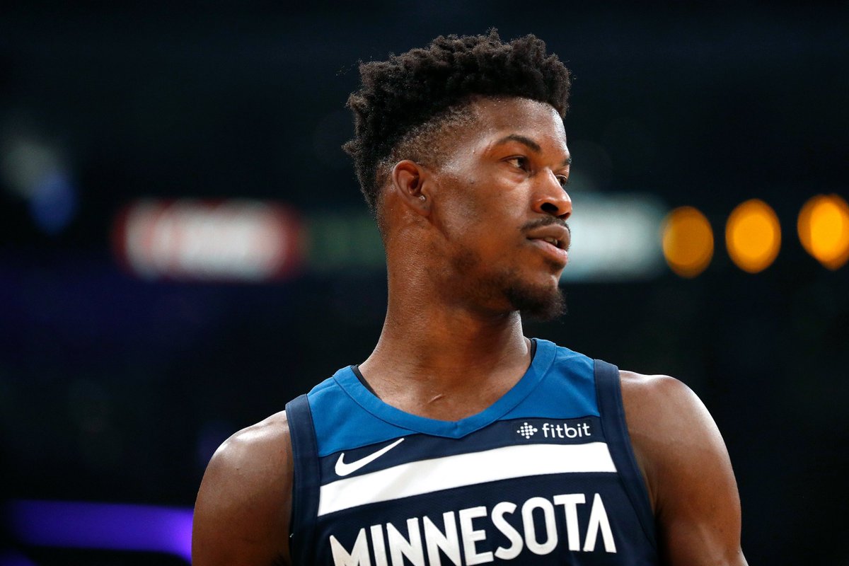BleacherReport's tweet photo. Philadelphia is finalizing a deal to acquire Jimmy Butler from the Timberwolves, per @ShamsCharania https://t.co/i7ml5WQ5lG