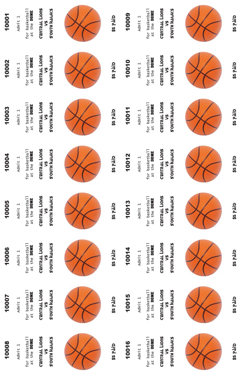 Pneuma_Design's tweet photo. Today I'm using Adobe InDesign to create mockup admission tickets.
Some printers cannot print to the very edge, so I gave the black ones some blank space to give them a better finished look when printed. https://t.co/dd5CeUd1XA