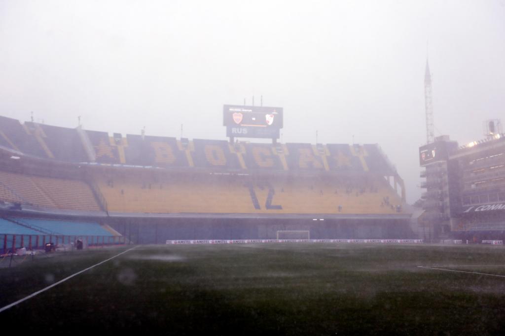 Las lluvias han detenido el Boca Juniors vs River Plate