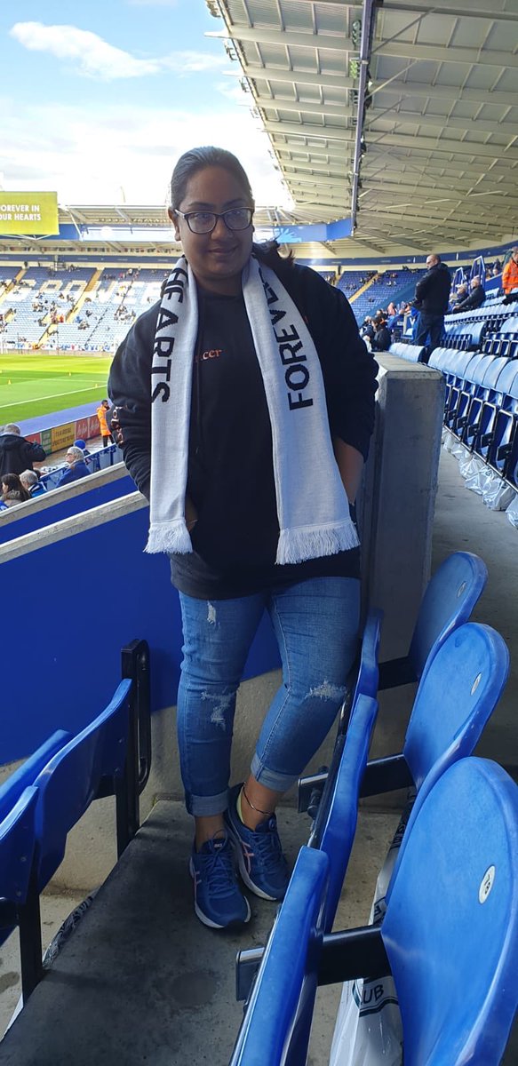 dmubollywood's tweet photo. Our president at the @LCFC game today! Thanks so much @dmuleicester for the tickets!! Honoured to be able to pay respects!! #LaDanceFamilia #DMUBollywood https://t.co/U3P7RaQMIC