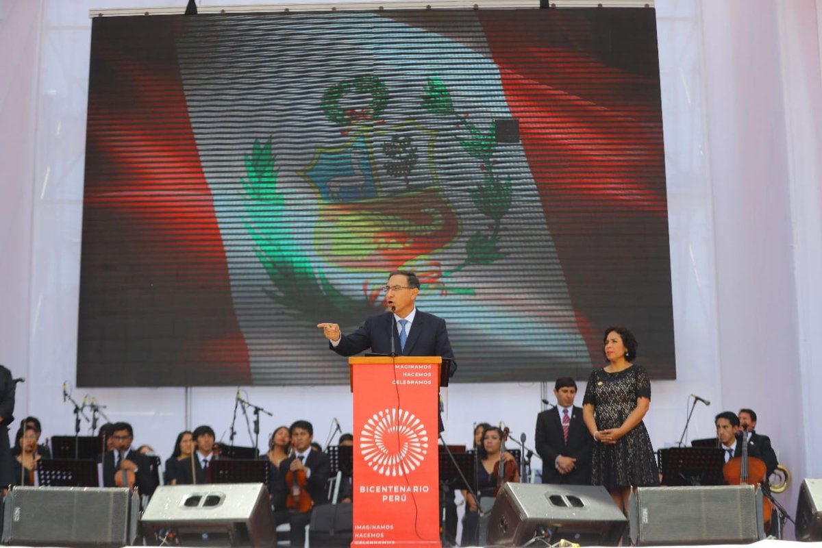 Agencia_Andina's tweet photo. Peru President attends Bicentennial Agenda presentation ceremony https://t.co/Sa2v0fmYDF #EnModoBicentenario #BicentenarioPerú https://t.co/UDDF6O9KYi