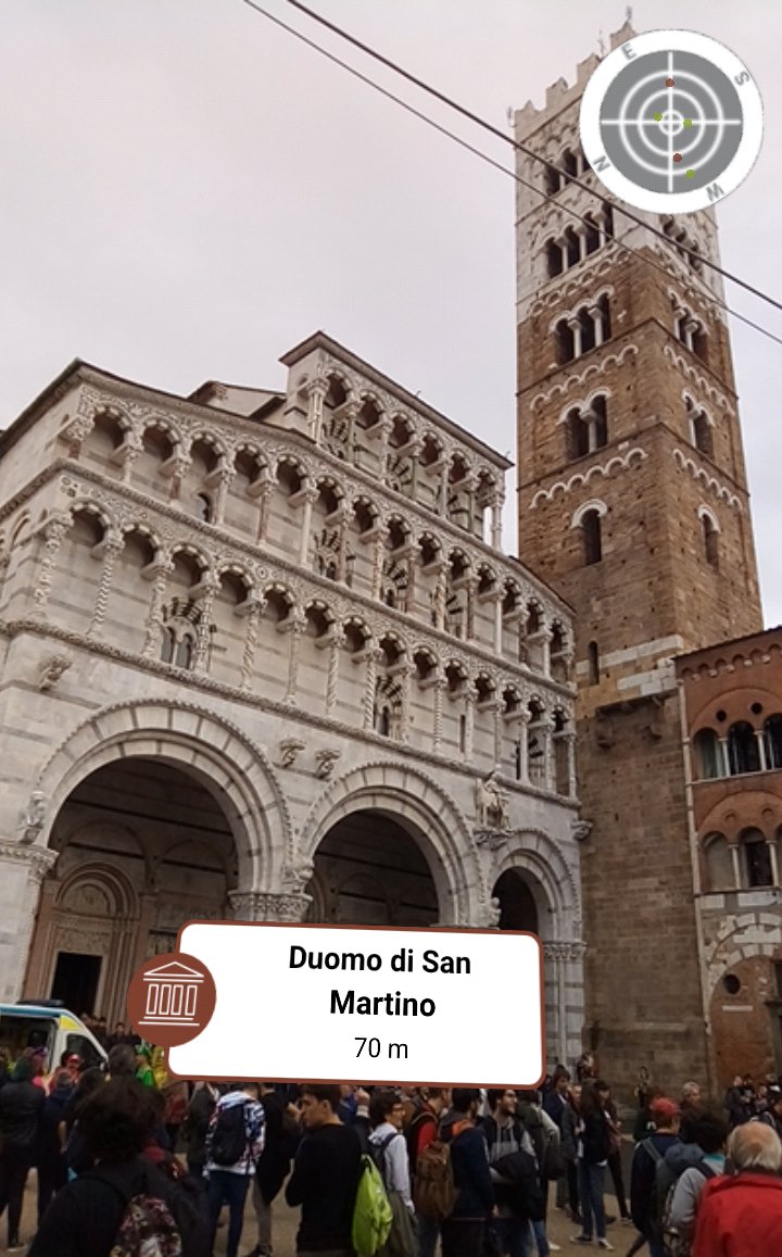 PowerICTsoft's tweet photo. WHATSTHAT a #Lucca, #Toscana
#AugmentedReality #Android #Tourism #Travel https://t.co/LbOlhw8eZi