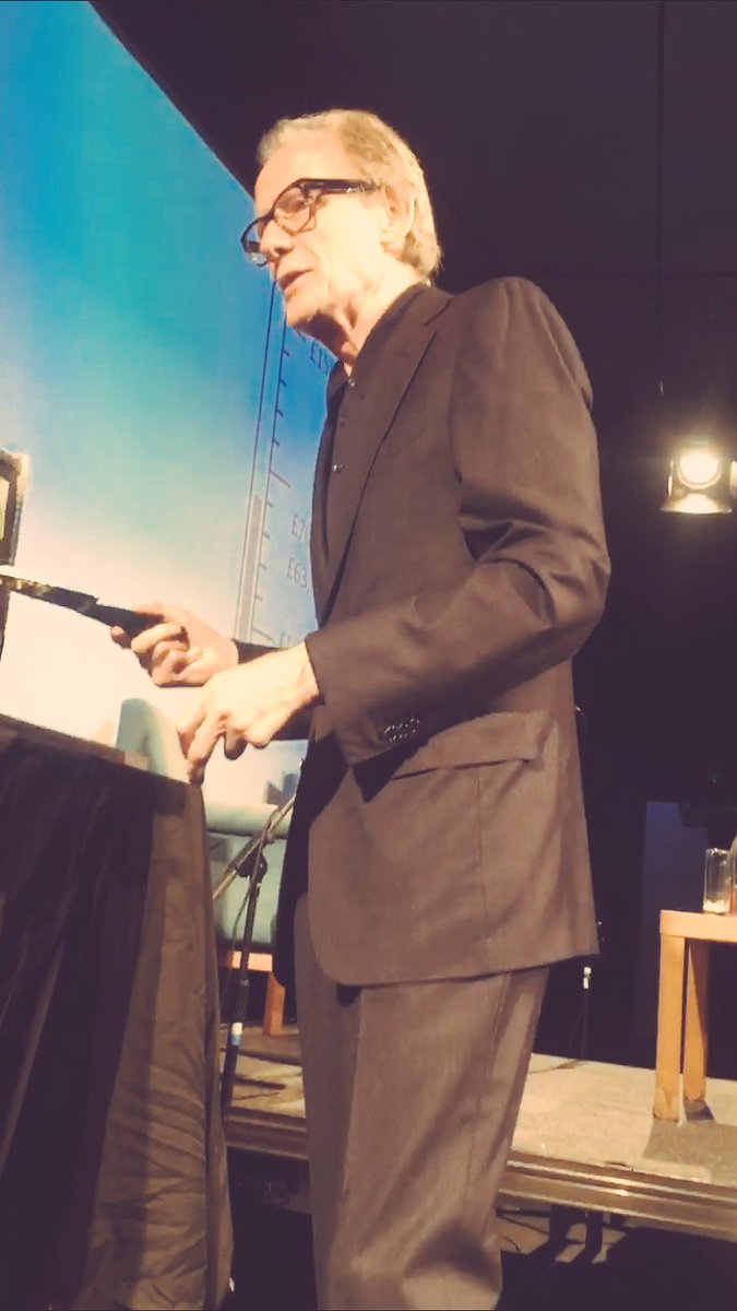 BrassBudgie's tweet image. We’ve had a wonderful time today @Omnibus_Theatre, celebrating their 5th birthday. Here’s to the future! As a bonus, here are some photos of the wonderfully inspirational Bill Nighy giving our Head of New Writing some cake 🎂
