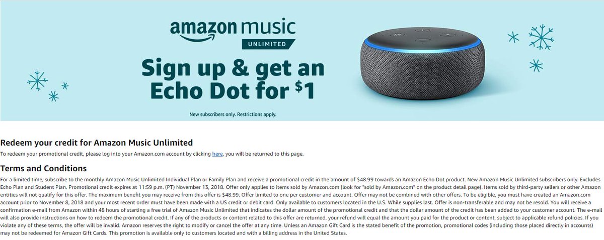 amazon $1 echo dot